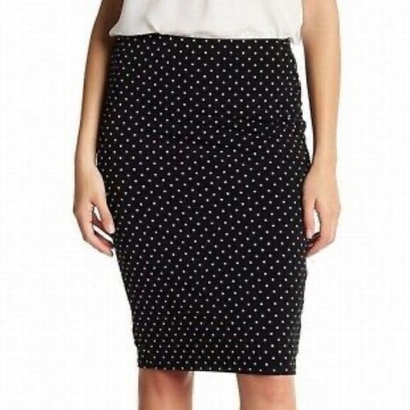 Philosophy Pull On Polka Dot Pencil Skirt XS - Picture 1 of 7